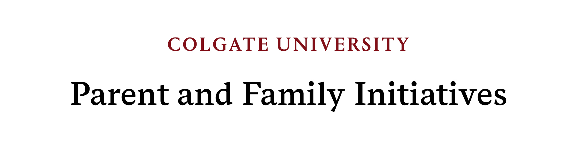 Colgate University Parents and Family Newsletter