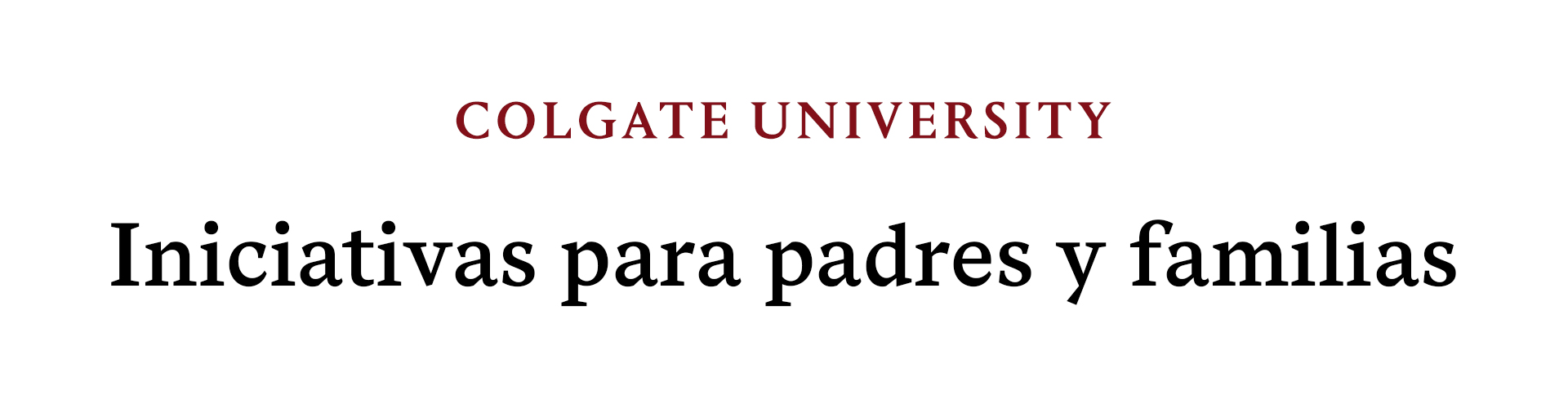 Colgate University Parents and Family Newsletter