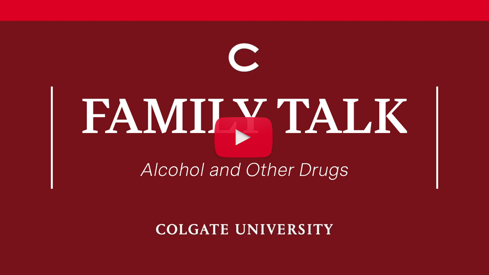 Colgate Family Talk