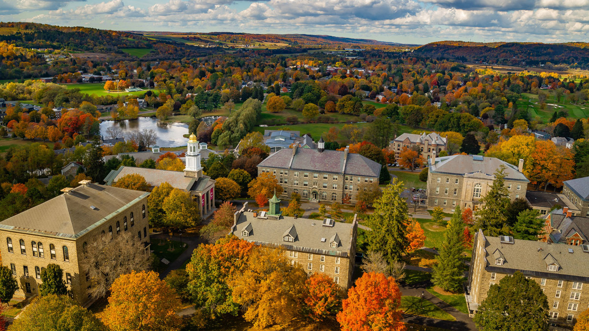 Colgate in the fall
