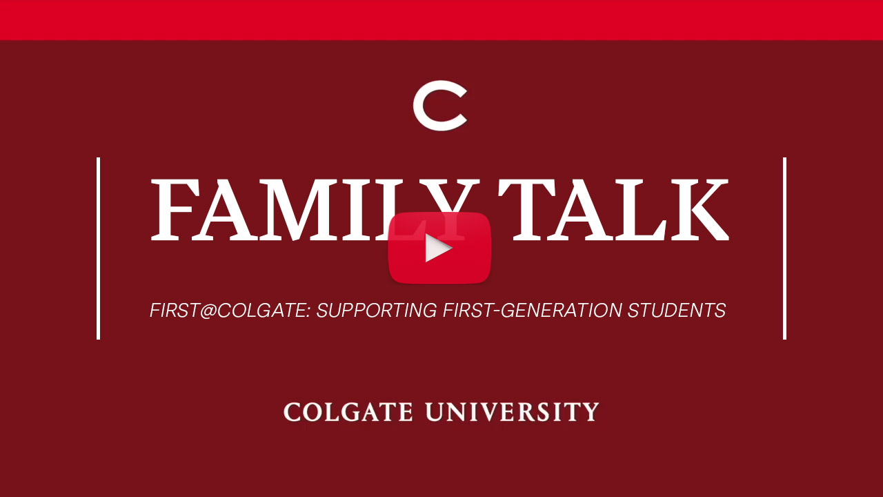 Family Talk video and play button