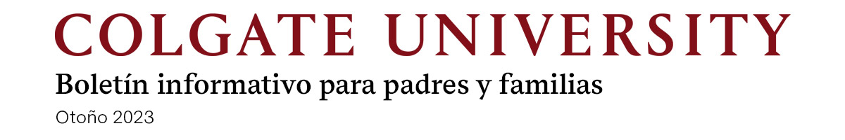Colgate University Parents and Family Newsletter
